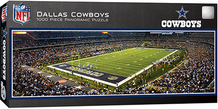 Dallas Cowboys 1000 Piece Panoramic Puzzle