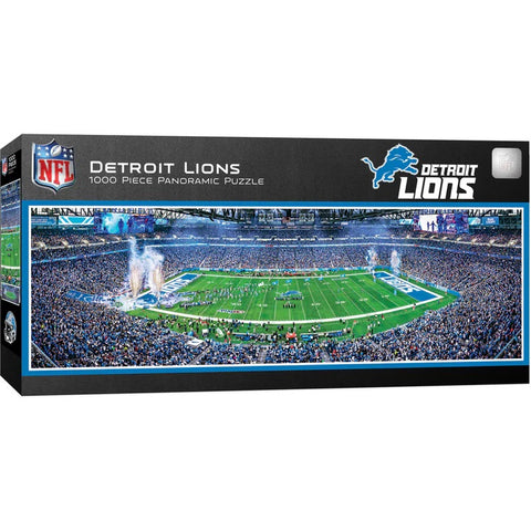 Detroit Lions 1000 Piece Panoramic Puzzle