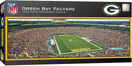 Green Bay Packers 1000 Piece Panoramic Puzzle