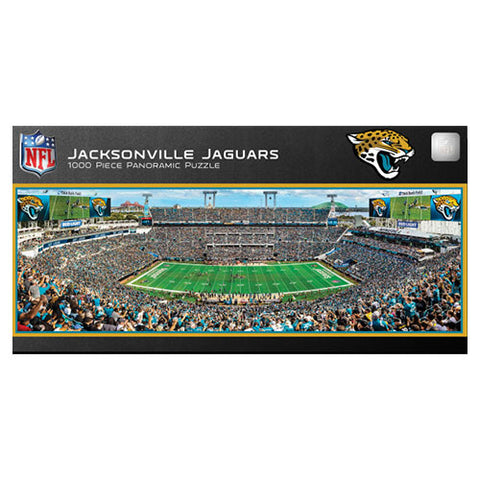 Jacksonville Jaguars 1000 Piece Panoramic Puzzle
