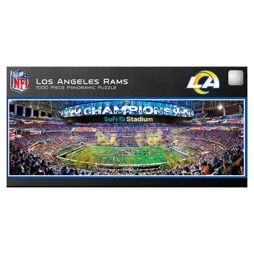 Los Angeles Rams 1000 Piece Panoramic Puzzle