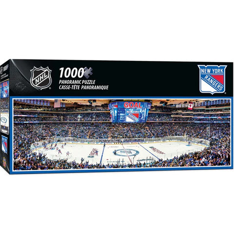 New York Rangers 1000 Piece Panoramic Puzzle
