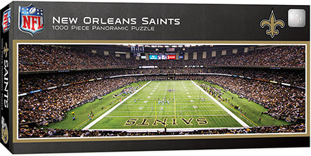 New Orleans Saints 1000 Piece Panoramic Puzzle