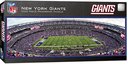 New York Giants 1000 Piece Panoramic Puzzle