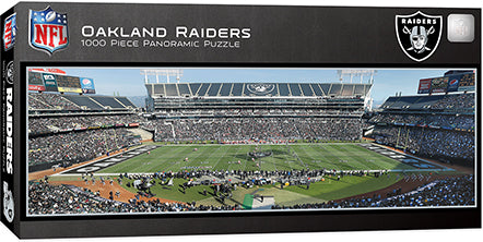 Las Vegas Raiders 1000 Piece Panoramic Puzzle