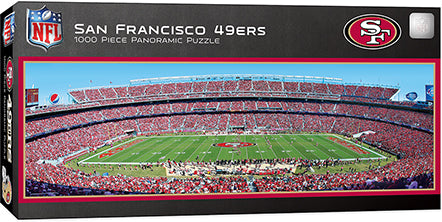 San Francisco 49ers 1000 Piece Panoramic Puzzle