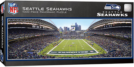 Seattle Seahawks 1000 Piece Panoramic Puzzle