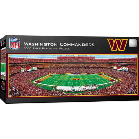 Washington Commanders 1000 Piece Panoramic Puzzle