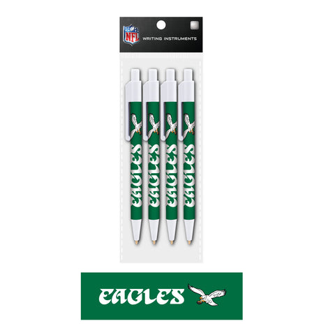Philadelphia Eagles Retro 4 Pack Cool Color Pens