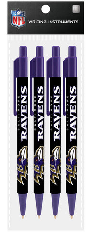 Baltimore Ravens 4 Pack Cool Color Pens
