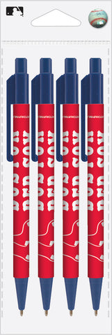 Boston Red Sox 4 Pack Cool Color Pens