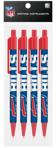 Buffalo Bills 4 Pack Cool Color Pens