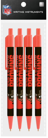 Cleveland Browns 4 Pack Cool Color Pens