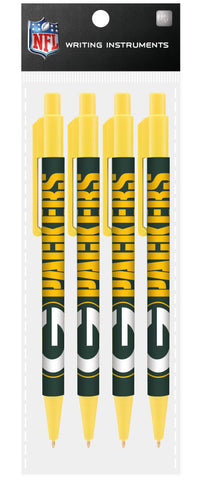 Green Bay Packers 4 Pack Cool Color Pens