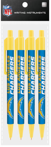 Los Angeles Chargers 4 Pack Cool Color Pens