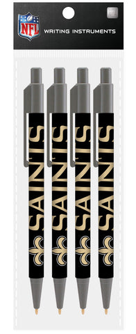 New Orleans Saints 4 Pack Cool Color Pens