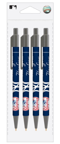 New York Yankees 4 Pack Cool Color Pens