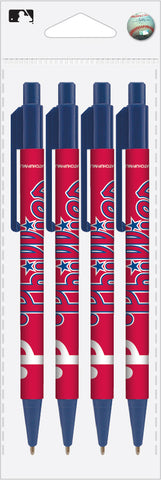 Philadelphia Phillies 4 Pack Cool Color Pens