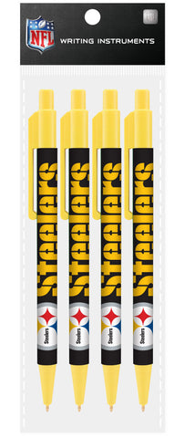 Pittsburgh Steelers 4 Pack Cool Color Pens