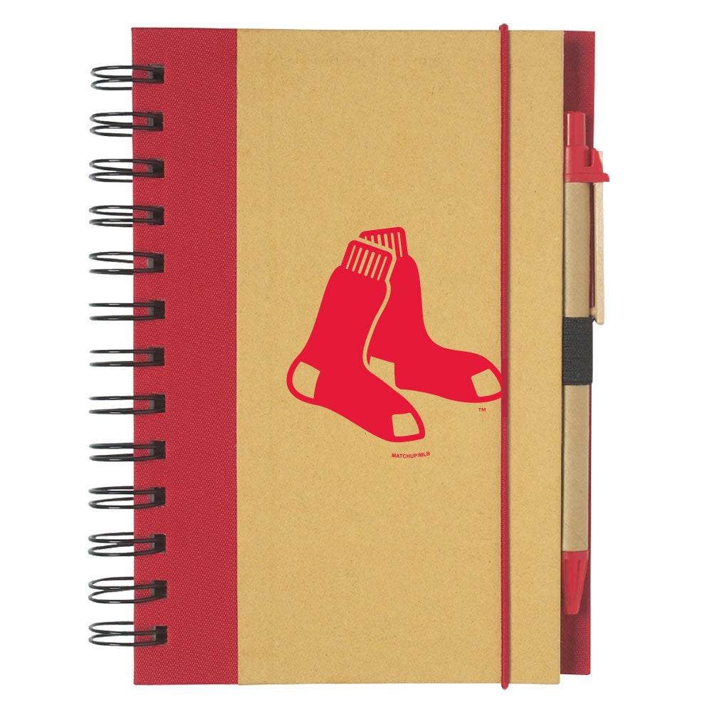 Boston Red Sox Eco-Inspired 5" x 7" Notebook & Pen