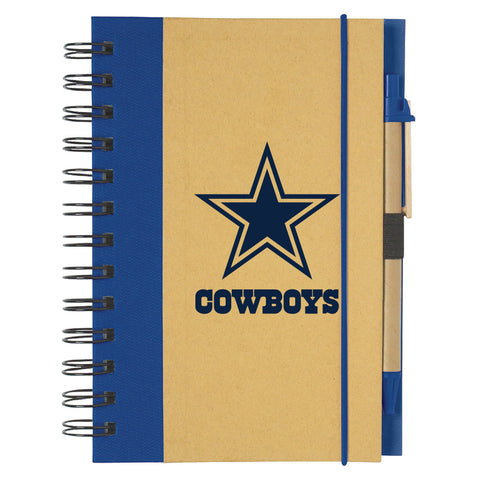 Dallas Cowboys Eco-Inspired 5" x 7" Notebook & Pen