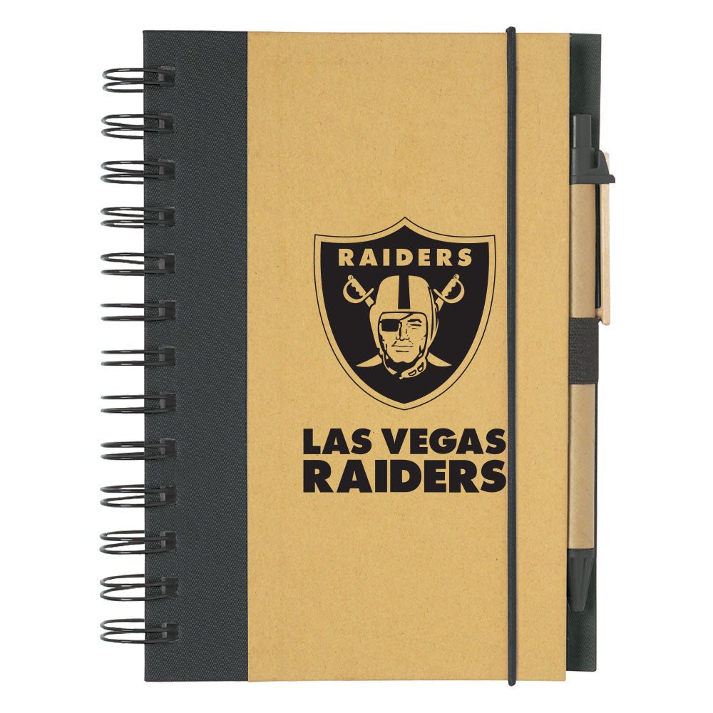 Las Vegas Raiders Eco-Inspired 5" x 7" Notebook & Pen