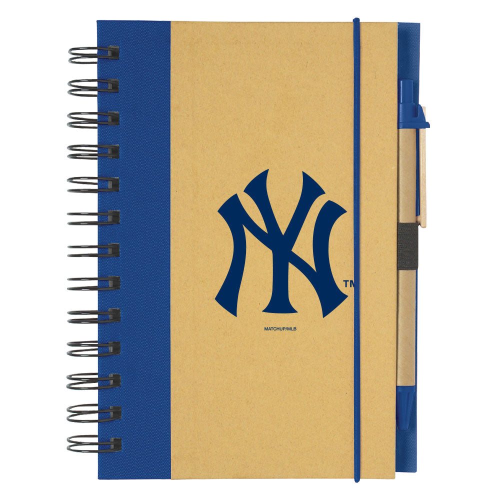 New York Yankees Eco-Inspired 5" x 7" Notebook & Pen