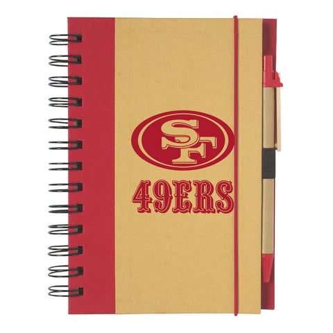 San Francisco 49ers Eco-Inspired 5" x 7" Notebook & Pen