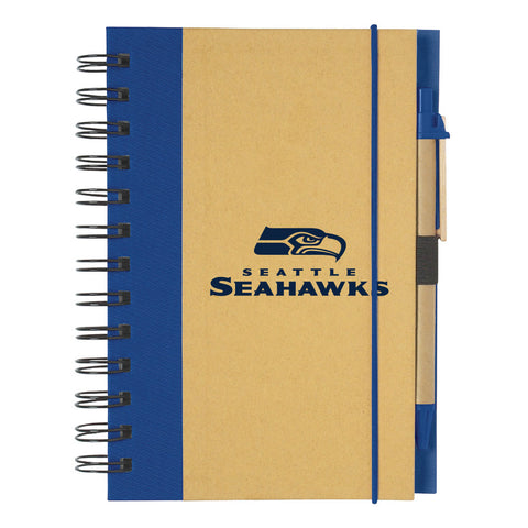 Seattle Seahawks Eco-Inspired 5" x 7" Notebook & Pen