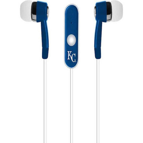 Kansas City Royals Handsfree Earbuds w/ Microphone
