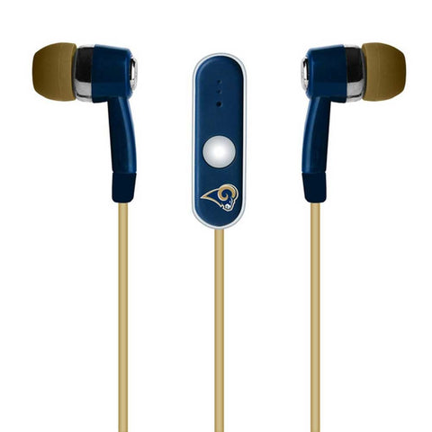 St. Louis Rams Handsfree Earbuds w/ Microphone