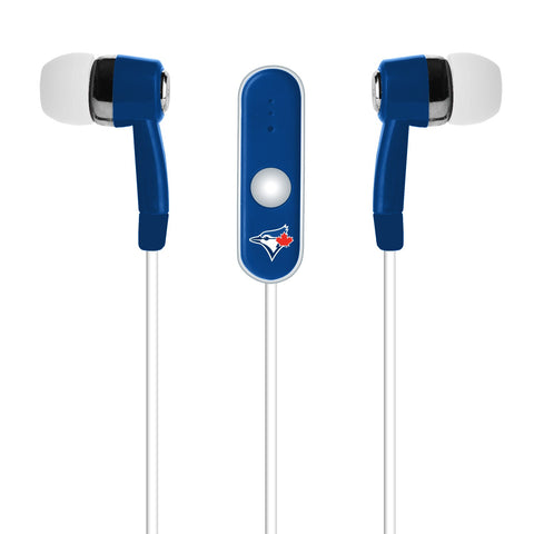 Toronto Blue Jays Handsfree Earbuds w/ Microphone