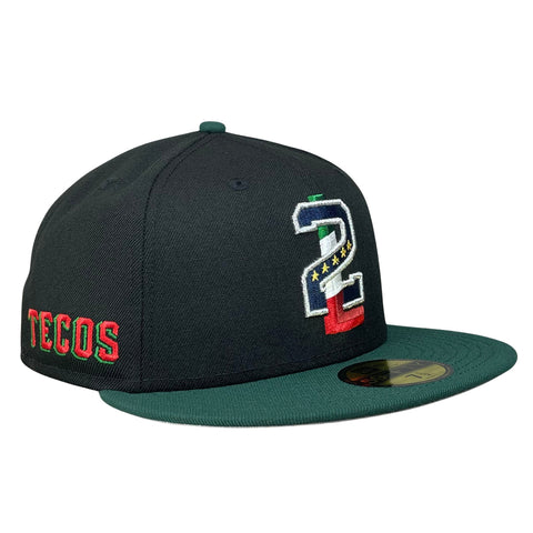 59FIFTY Tecolotes de los Dos Laredos Black/Green/Gray Tecos Patch