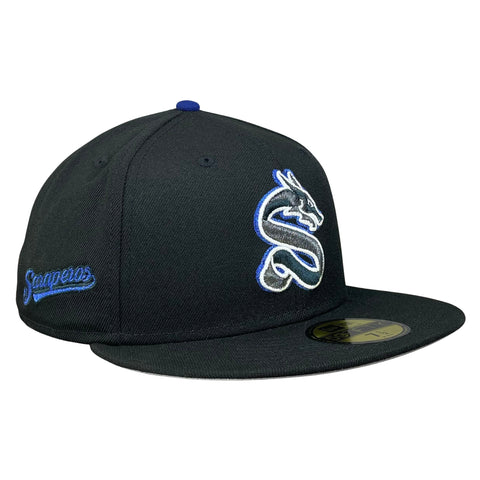 59FIFTY Saraperos de Saltillo Black/Gray Saraperos Patch