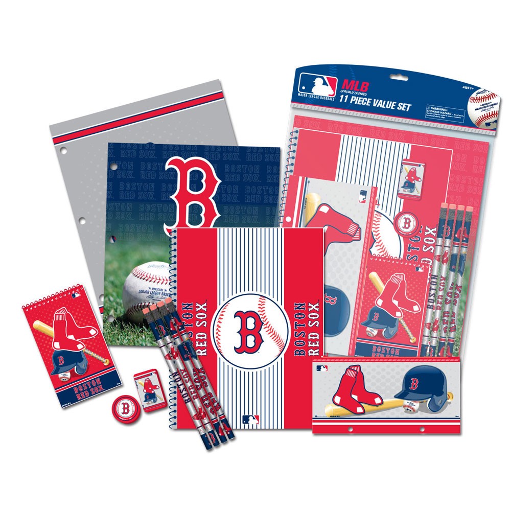 Boston Red Sox 11 Piece Study Set