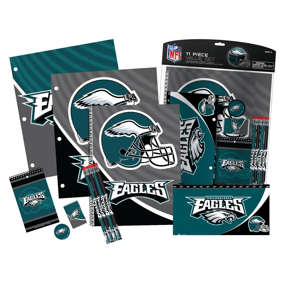 Philadelphia Eagles 11 Piece Study Set