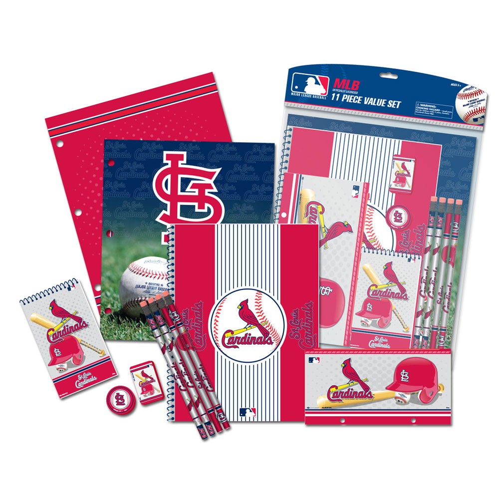 St Louis Cardinals 11 Piece Study Set