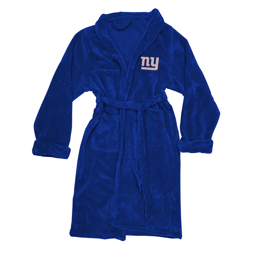 New York Giants Silk Touch Bath Robe