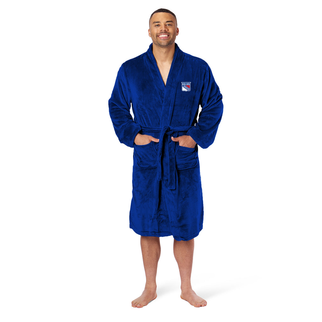 New York Rangers Silk Touch Bath Robe