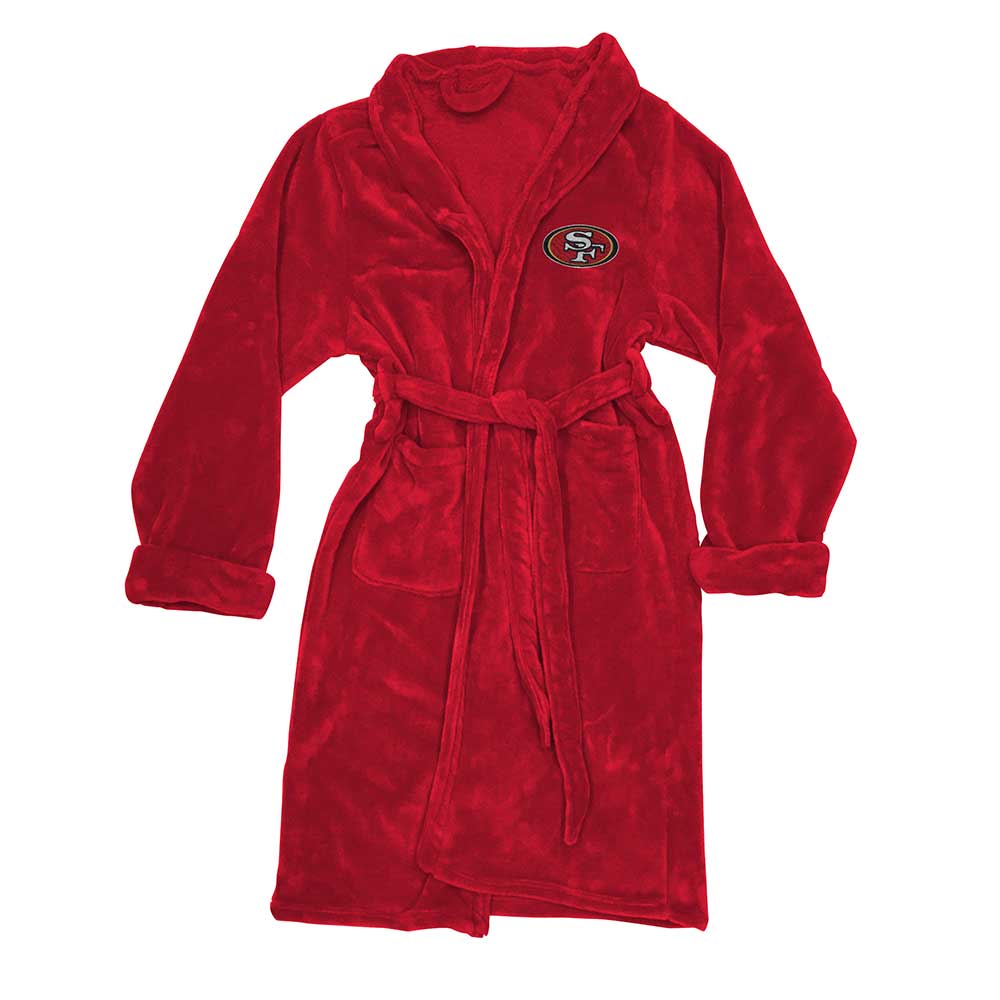 San Francisco 49ers Silk Touch Bath Robe