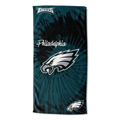 Philadelphia Eagles 30" x 60" Psychedelic Beach Towel