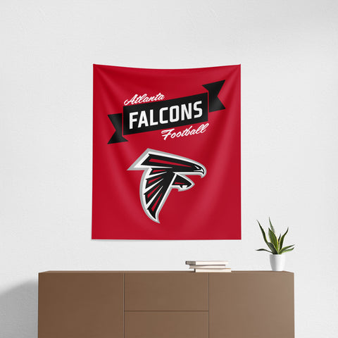 Atlanta Falcons 34" x 40" Printed Wall Hanging Tapestry - Premium Design