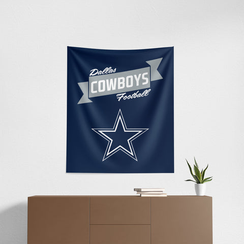 Dallas Cowboys 34" x 40" Printed Wall Hanging Tapestry - Premium Design