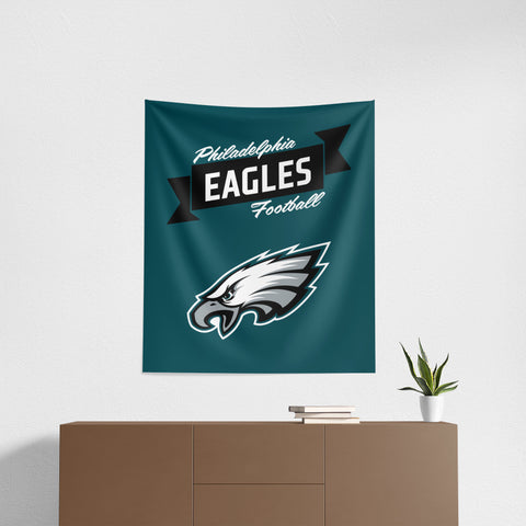 Philadelphia Eagles 34" x 40" Printed Wall Hanging Tapestry - Premium Design