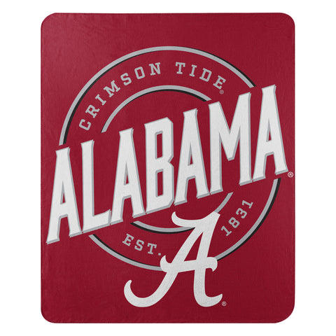 Alabama Crimson Tide 50" x 60" Campaign Fleece Throw Blanket