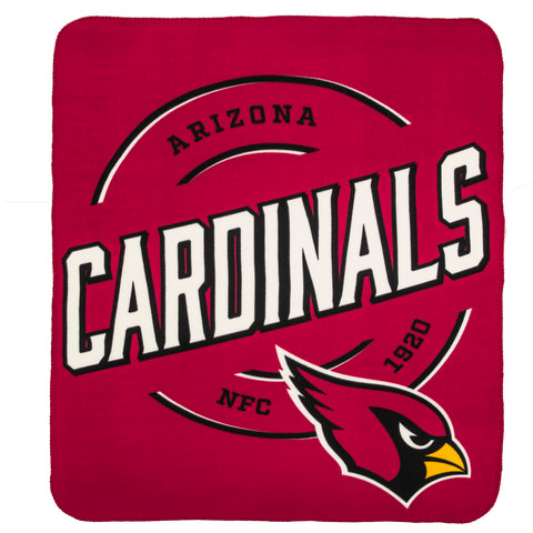 Arizona Cardinals 50" x 60" Campaign Fleece Throw Blanket