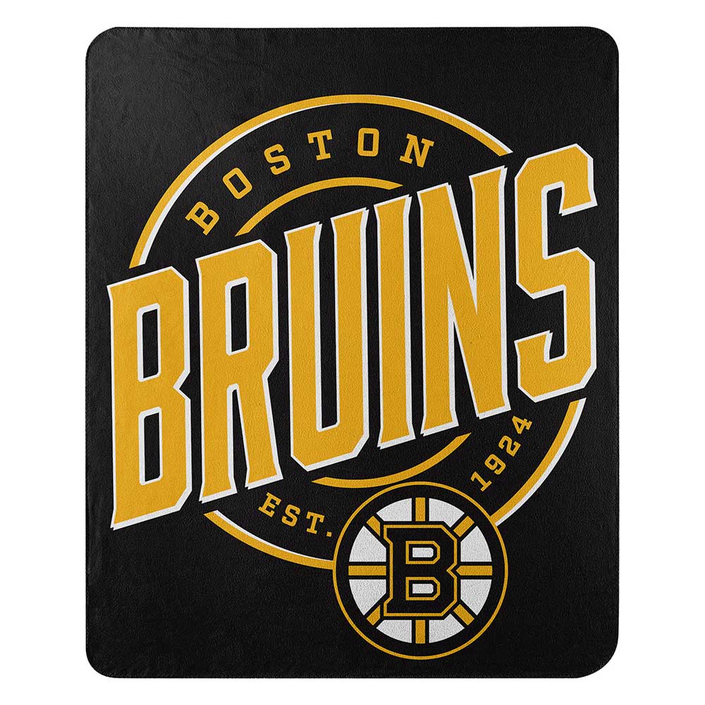 Boston Bruins 50" x 60" Campaign Fleece Thrown Blanket