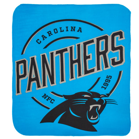 Carolina Panthers 50" x 60" Campaign Fleece Throw Blanket