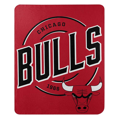 Chicago Bulls 50" x 60" Campaign Fleece Thrown Blanket