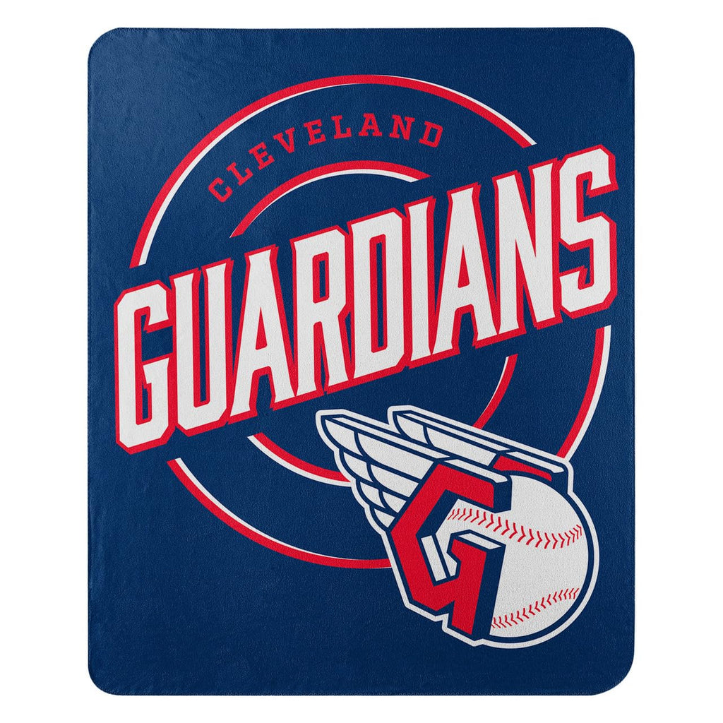Cleveland Guardians 50" x 60" Campaign Fleece Thrown Blanket